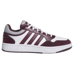 ADIDAS Men's Hoops 3.0 Shoes - Purple/White/Grey