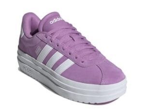 ADIDAS Women's Purple VL Court Trainers