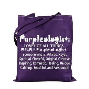 Lover of All Things Purple Tote Bag