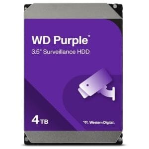 WESTERN DIGITAL Purple 4TB Surveillance Internal Hard Drive